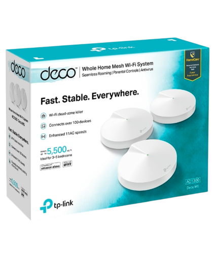 TP-Link Deco M5 (3-Pack) / AC1300 Mesh-система Wi-Fi 5