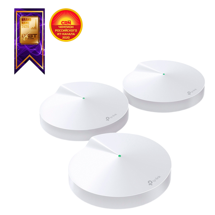 TP-Link Deco M9 Plus (3-Pack) / AC2200 Mesh-система Wi-Fi 5 с поддержкой IoT