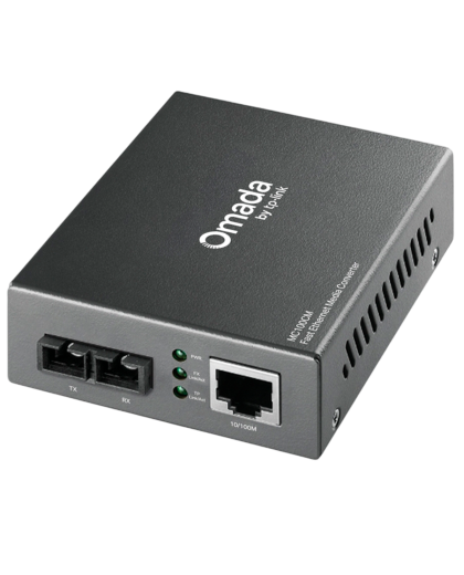 TP-Link Omada MC100CM / Многорежимный медиаконвертер 10/100 Мбит/с