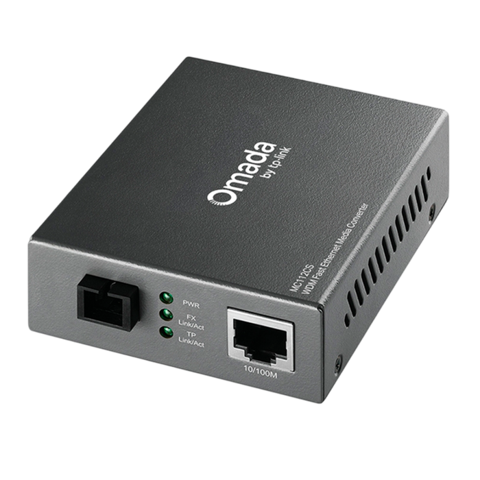 TP-Link Omada MC112CS / Медиаконвертер WDM 10/100 Мбит/с