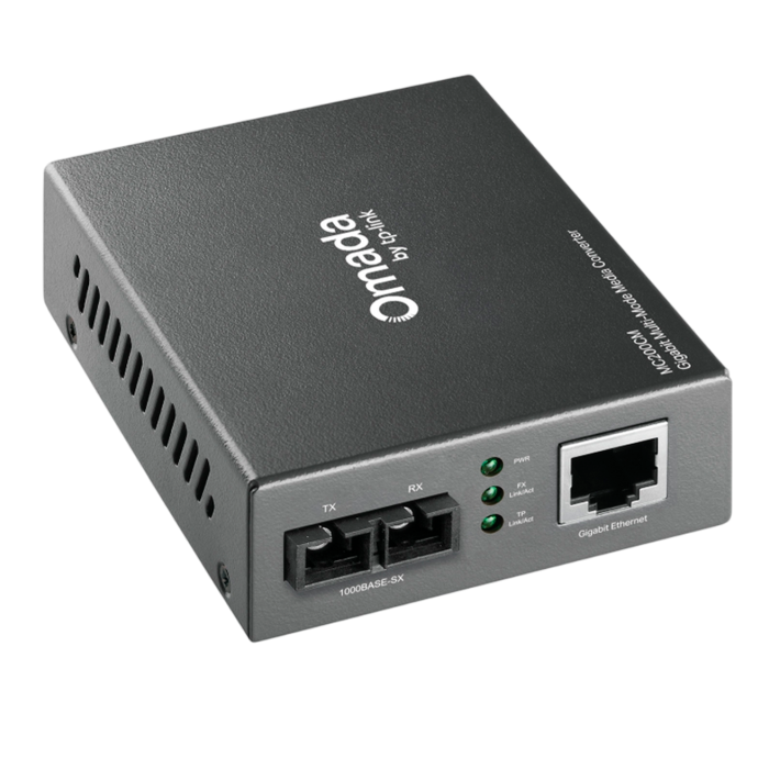 TP-Link Omada MC200CM / Гигабитный многорежимный медиаконвертер