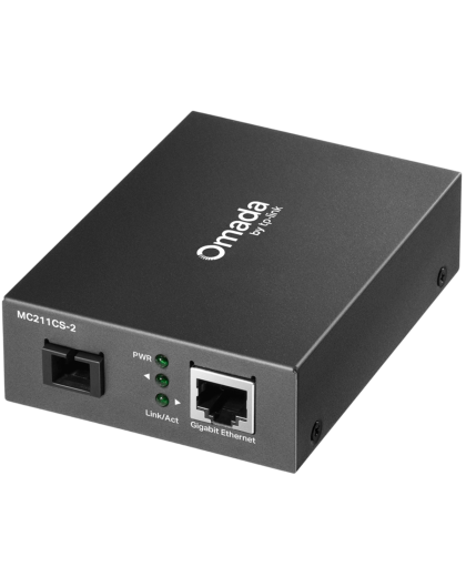 TP-Link Omada MC211CS-2 / Гигабитный медиаконвертер WDM
