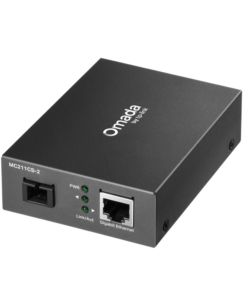 TP-Link Omada MC211CS-2 / Гигабитный медиаконвертер WDM