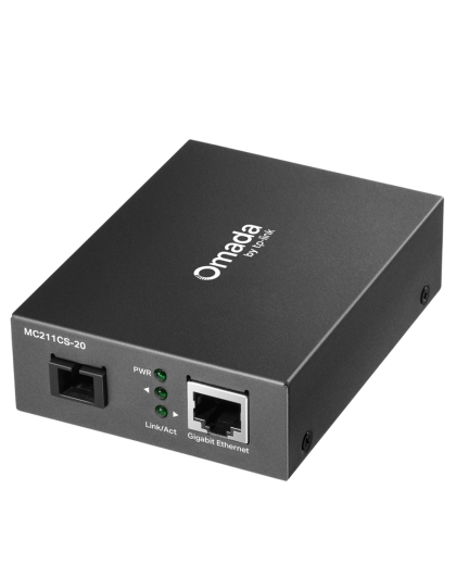 TP-Link Omada MC211CS-20 / Гигабитный медиаконвертер WDM