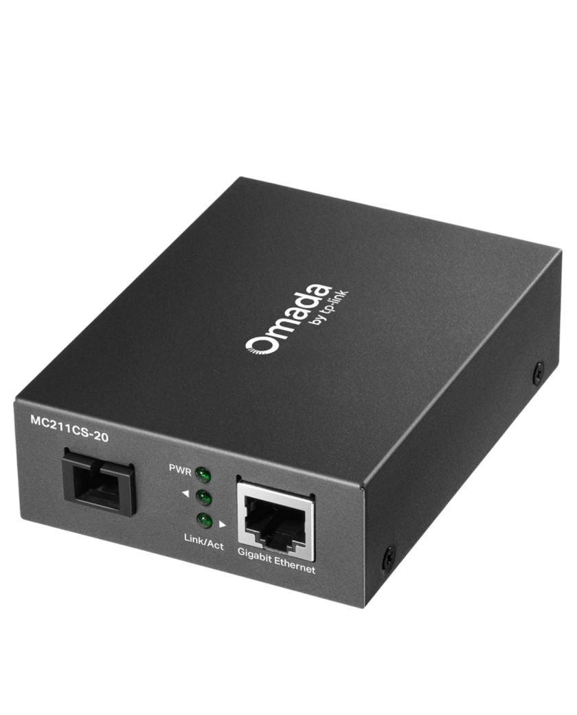 TP-Link Omada MC211CS-20 / Гигабитный медиаконвертер WDM