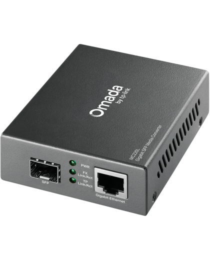 TP-Link Omada MC220L / Гигабитный медиаконвертер SFP