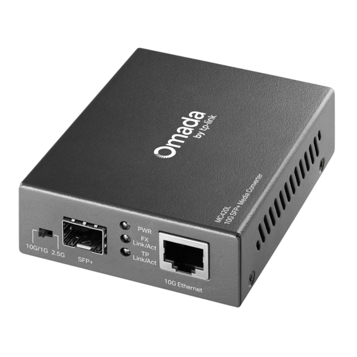 TP-Link Omada MC420L / Медиаконвертер 10G Multi-Gigabit SFP