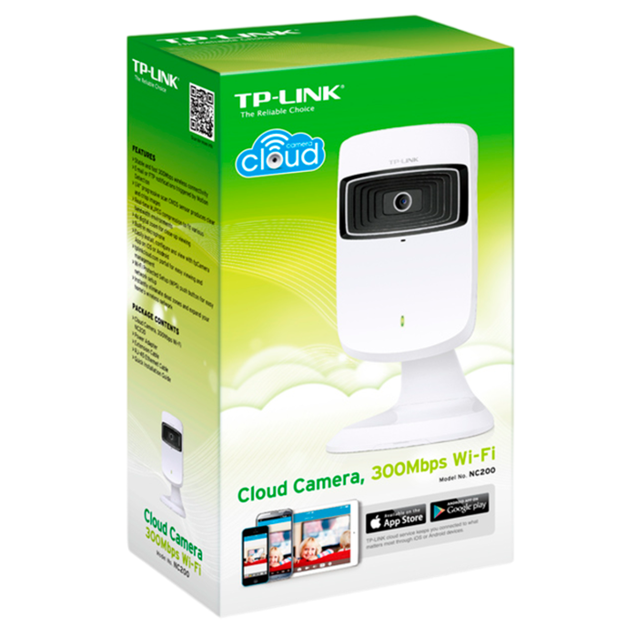 2 TP-Link NC200 / N300 Облачная Wi‑Fi камера