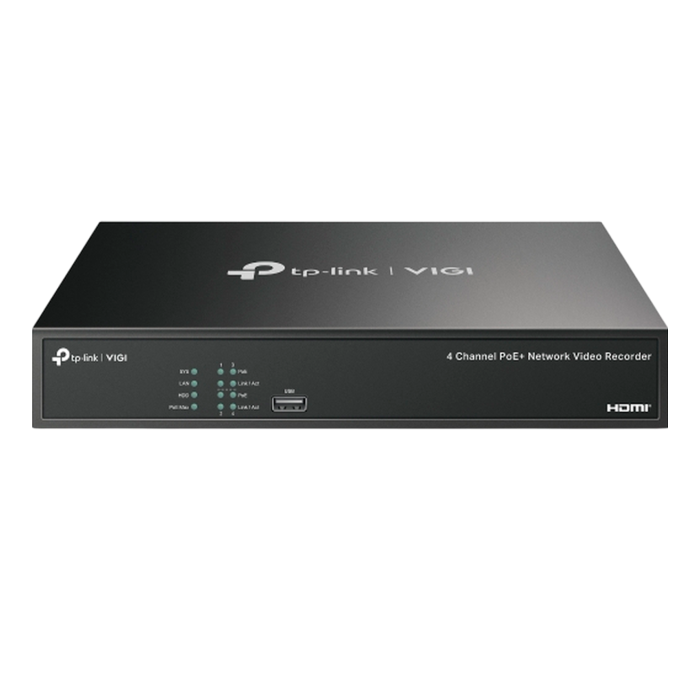 TP-Link VIGI NK4P-T4425-2T / Комплект 4MP Full-Color турельная IPC & 4 канальный PoE+ NVR