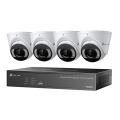 TP-Link VIGI NK4P-T4425-2T / Комплект 4MP Full-Color турельная IPC & 4 канальный PoE+ NVR