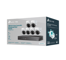 TP-Link VIGI NK8MP-T6425-2T / Комплект 4MP Full-Color турельная IPC & 8 канальный PoE+ NVR
