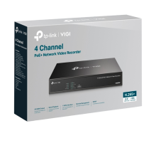 TP-Link VIGI NVR1004H-4P-2TB / 4-канальный сетевой видеорегистратор с поддержкой PoE+