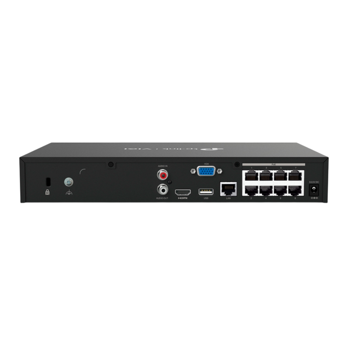 TP-Link VIGI NVR1008H-8MP / 8-канальный сетевой видеорегистратор с поддержкой PoE+