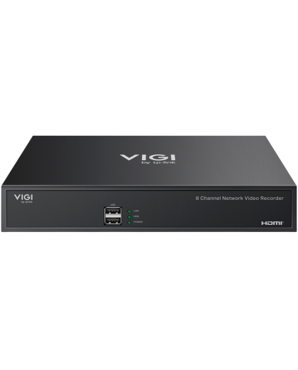TP-Link VIGI NVR1008H / 8-канальный сетевой видеорегистратор