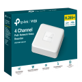TP-Link VIGI NVR1104H-4P / 4-канальный сетевой видеорегистратор с поддержкой PoE+