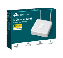 TP-Link VIGI NVR1108H-W / 8-канальный сетевой видеорегистратор с поддержкой PoE+ и Wi-Fi