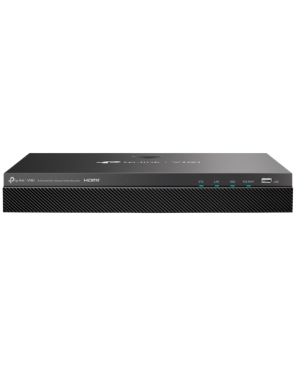 TP-Link VIGI NVR2008H-8MP-2TB / 8-канальный сетевой видеорегистратор с поддержкой PoE+