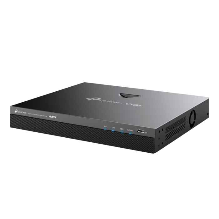 TP-Link VIGI NVR2016H-16MP-4TB / 16-канальный сетевой видеорегистратор с поддержкой PoE+