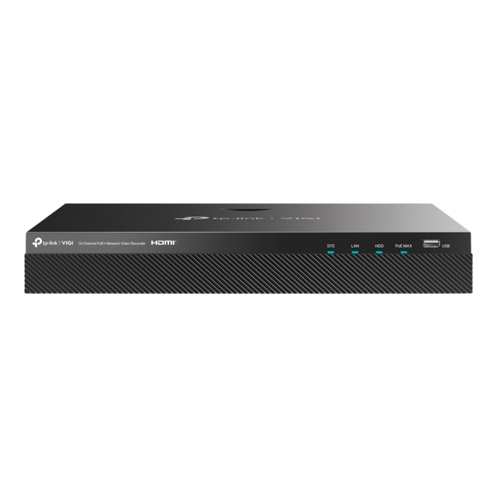 TP-Link VIGI NVR2016H-16MP-4TB / 16-канальный сетевой видеорегистратор с поддержкой PoE+