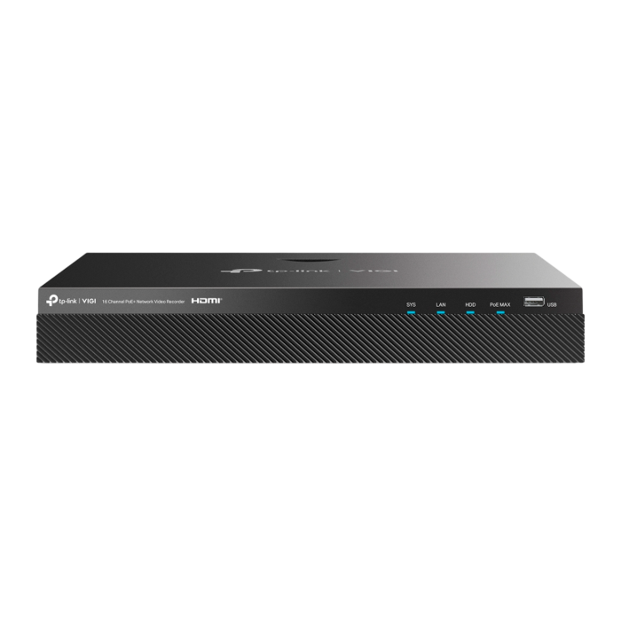 TP-Link VIGI NVR2016H-16P / 16-канальный сетевой видеорегистратор с поддержкой PoE+