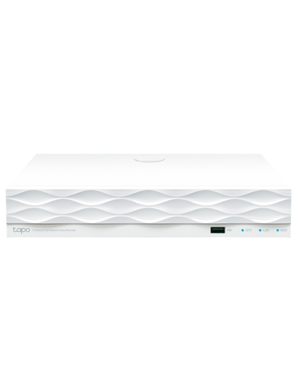 TP-Link Tapo NVR810P / 8-канальный сетевой видеорегистратор PoE