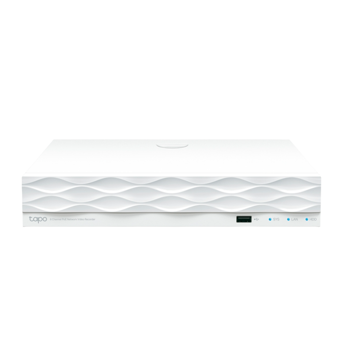 TP-Link Tapo NVR810P / 8-канальный сетевой видеорегистратор PoE