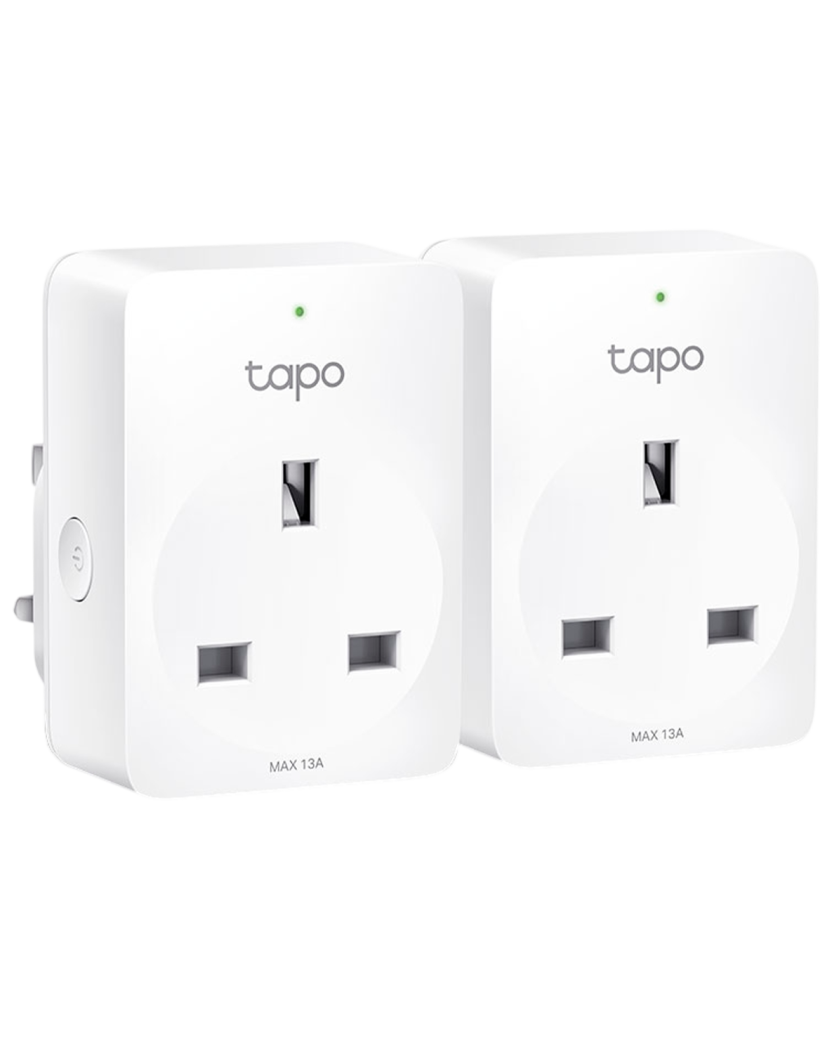 TP-Link Tapo P100 (2-pack) / Умная мини Wi-Fi розетка