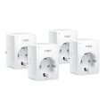 TP-Link Tapo P110 (4-pack) / Умная мини Wi-Fi розетка с мониторингом энергопотребления