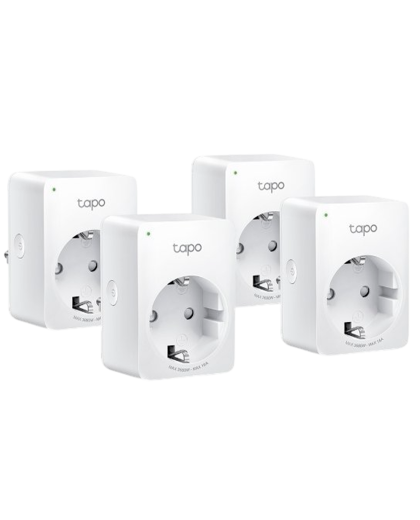 TP-Link Tapo P110 (4-pack) / Умная мини Wi-Fi розетка с мониторингом энергопотребления