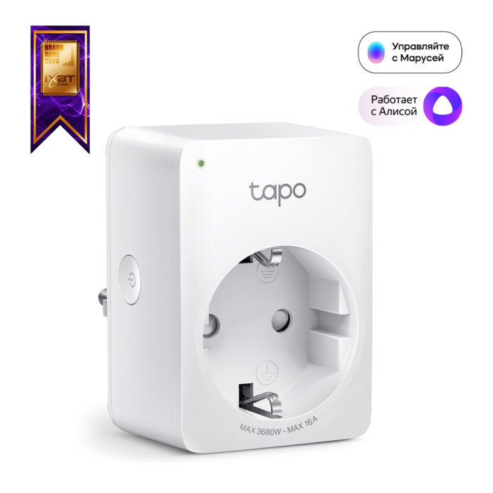 TP-Link Tapo P110 / Умная мини Wi-Fi розетка с мониторингом энергопотребления