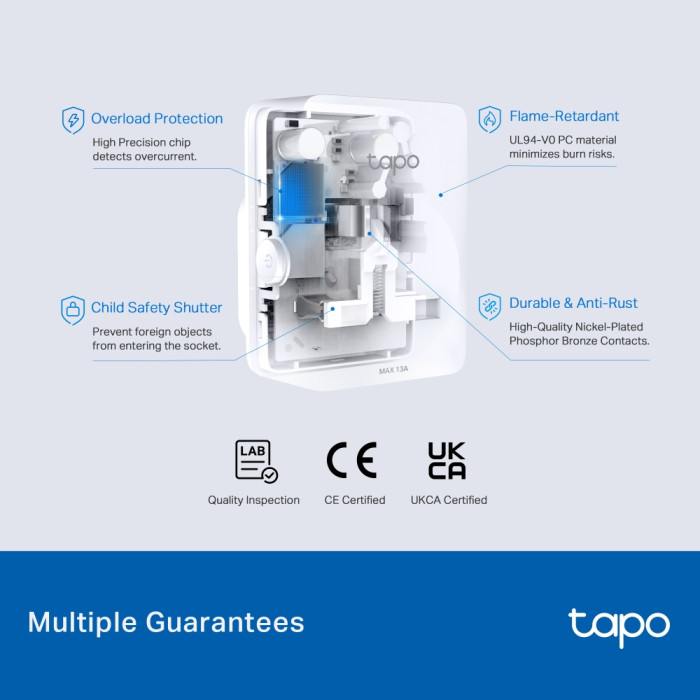 TP-Link Tapo P110MA / Умная мини Wi-Fi розетка с мониторингом энергопотребления
