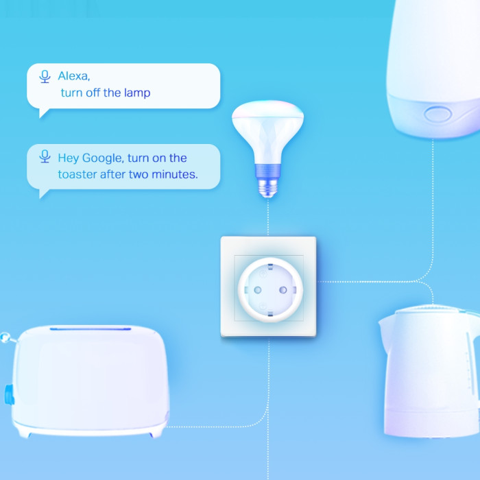 TP-Link Tapo P115 (1-pack) / Умная мини Wi-Fi розетка с мониторингом энергопотребления