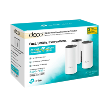 TP-Link Deco P9 (3-pack) / AC1200 + AV1000 Гибридная Mesh-система