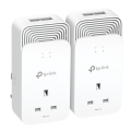 TP-Link PG2400P KIT / G.hn2400 Комплект гигабитных Powerline-адаптеров со встроенной розеткой