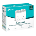 TP-Link PG2400P KIT / G.hn2400 Комплект гигабитных Powerline-адаптеров со встроенной розеткой