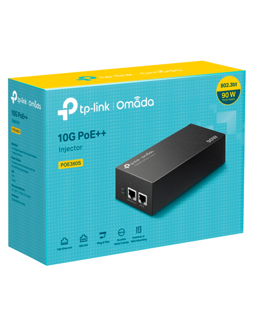 TP-Link Omada POE380S / Инжектор PoE++ 10 Гбит/с