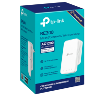TP-Link RE300 / AC1200 Двухдиапазонный усилитель сигнала Wi-Fi 5 с поддержкой Mesh