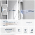 TP-Link RE655BE / BE11000 Трехдиапазонный усилитель сигнала Wi-Fi 7 с поддержкой Mesh