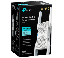 TP-Link RE655BE / BE11000 Трехдиапазонный усилитель сигнала Wi-Fi 7 с поддержкой Mesh