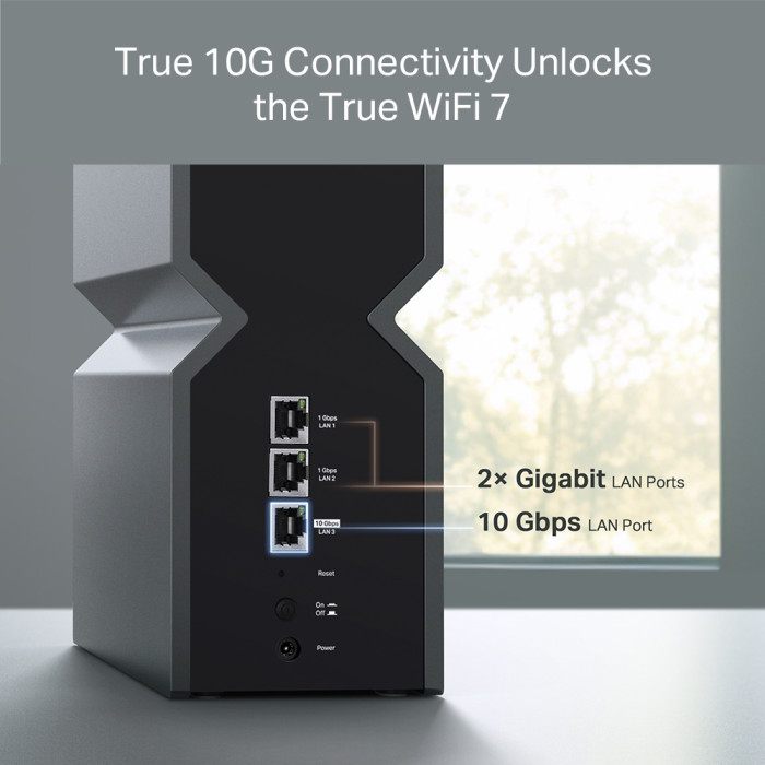 TP-Link RE800BE / BE19000 Трехдиапазонный усилитель сигнала Wi-Fi 7 с поддержкой Mesh