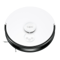 TP-Link Tapo RV30 Max Plus / Робот-пылесос с высокой мощностью всасывания 5300 Па, функция влажной уборки + интеллектуальная док-станция с автоматическим опорожнением / Black