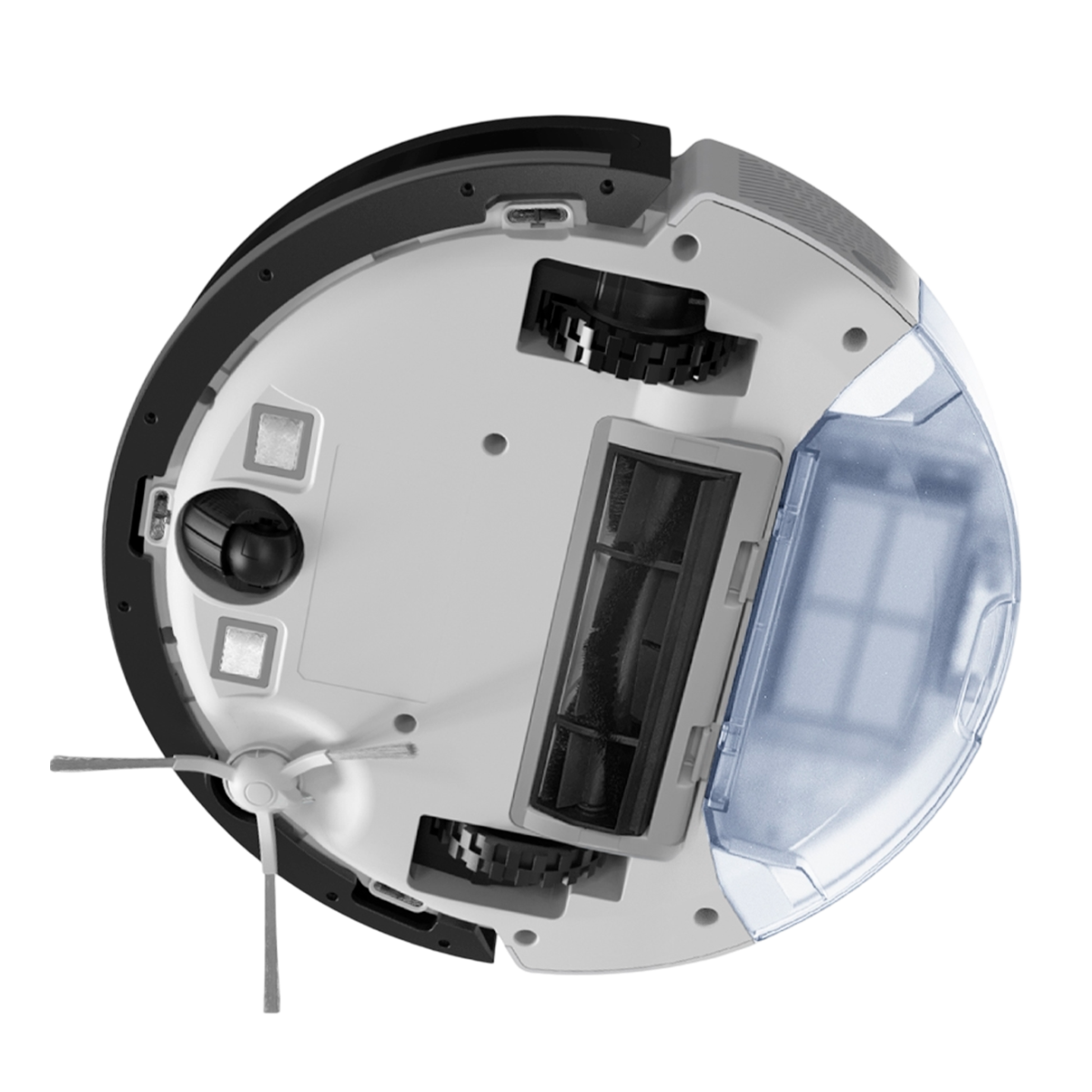TP-Link Tapo RV30 Max / Робот-пылесос и швабра с гиперсилой всасывания 5300 Па / White