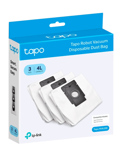 TP-Link Tapo RVA200 / Одноразовый пылесборник для робота-пылесоса Tapo