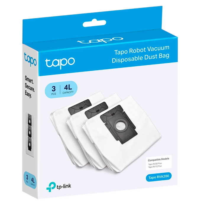 TP-Link Tapo RVA200 / Одноразовый пылесборник для робота-пылесоса Tapo