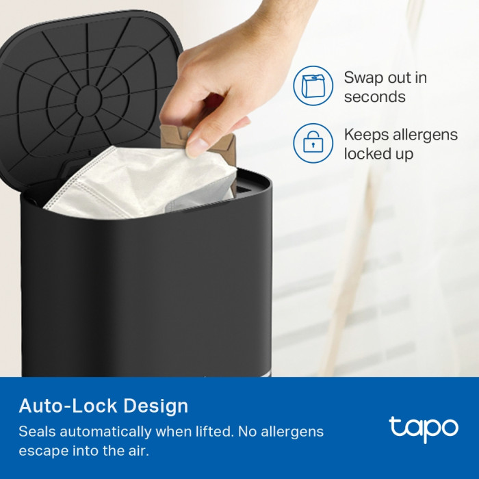 TP-Link Tapo RVA202 / Одноразовые пылесборники для робота-пылесоса Tapo (5 шт.)