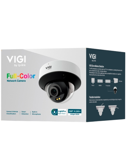 TP-Link VIGI InSight S225 (2.8мм) / 2MP Full-Color Купольная IP-камера