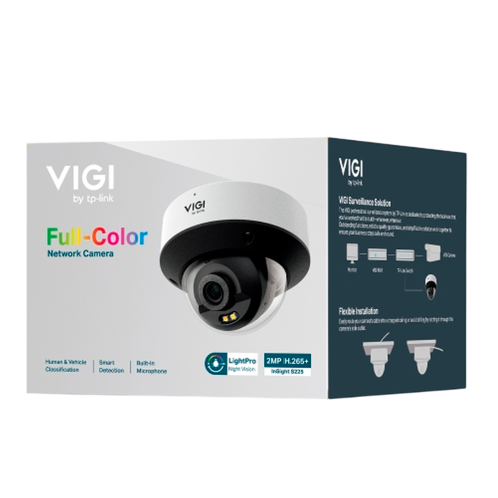 TP-Link VIGI InSight S225 (2.8мм) / 2MP Full-Color Купольная IP-камера