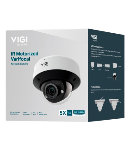 TP-Link VIGI InSight S245ZI / 4MP купольная IP-камера с ИК-подсветкой и моторизованным объективом.
