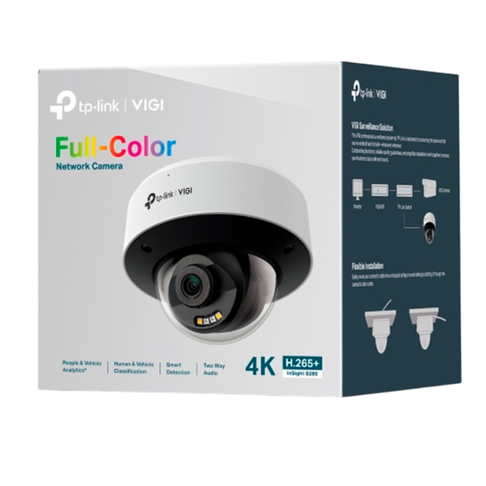 TP-Link VIGI InSight S285 (4мм) / 8MP Full-Color Купольная IP-камера