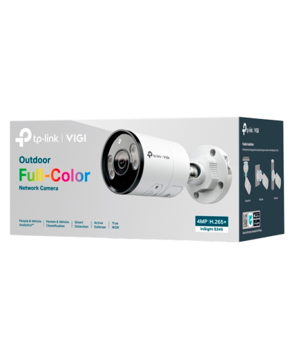 TP-Link VIGI InSight S345 (2.8мм) / 4MP Outdoor Full-Color цилиндрическая IP-камера